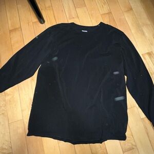 Classic Black Men's Drifit Long Sleeve